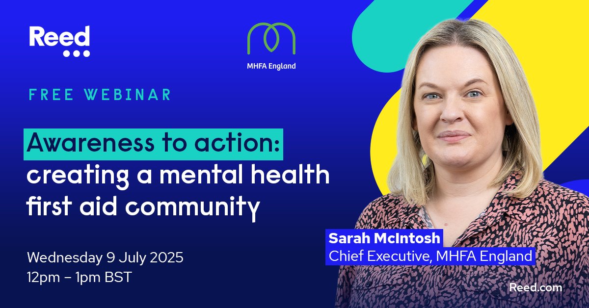 Reed (@reedglobal) on Twitter photo A strong mental health first aid (MHFA) community can make that vision a reality.
โจ How to grow a thriving first aid network
๐ง Practical tools to support your first aiders
๐๏ธ Live Q&A with <a href="/MHFAEngland/">MHFA Englandยฎ</a>
Join us on Wednesday 9 July 2025 for free: bit.ly/4koojVj A strong mental health first aid (MHFA) community can make that vision a reality.
โจ How to grow a thriving first aid network
๐ง Practical tools to support your first aiders
๐๏ธ Live Q&A with <a href="/MHFAEngland/">MHFA Englandยฎ</a>
Join us on Wednesday 9 July 2025 for free: bit.ly/4koojVj