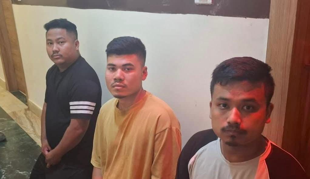 Stolen Mahindra Thar Recovered from Manipur; Three Meitei Youth Arrested
northeastdiary.com/stolen-mahindr…