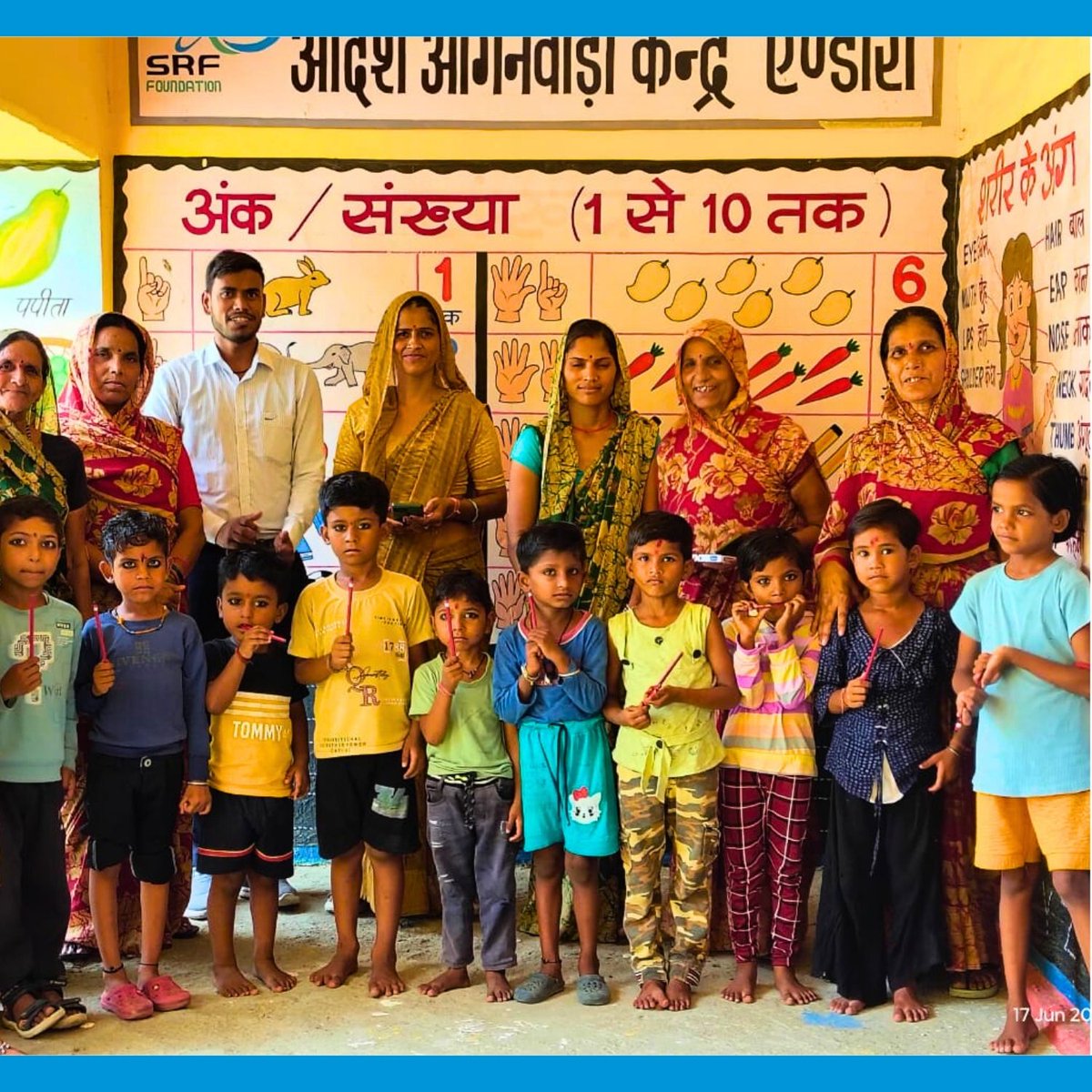 SRF Foundation has launched the “Enrollment Drive &amp; Back to School Campaign” in 10 villages of Bhind, reaching 30 Anganwadis and 10 govt schools. With support from HMs, AWWs, parents &amp; students, the drive promotes timely enrollment and continued learning.
#SRFFoundation