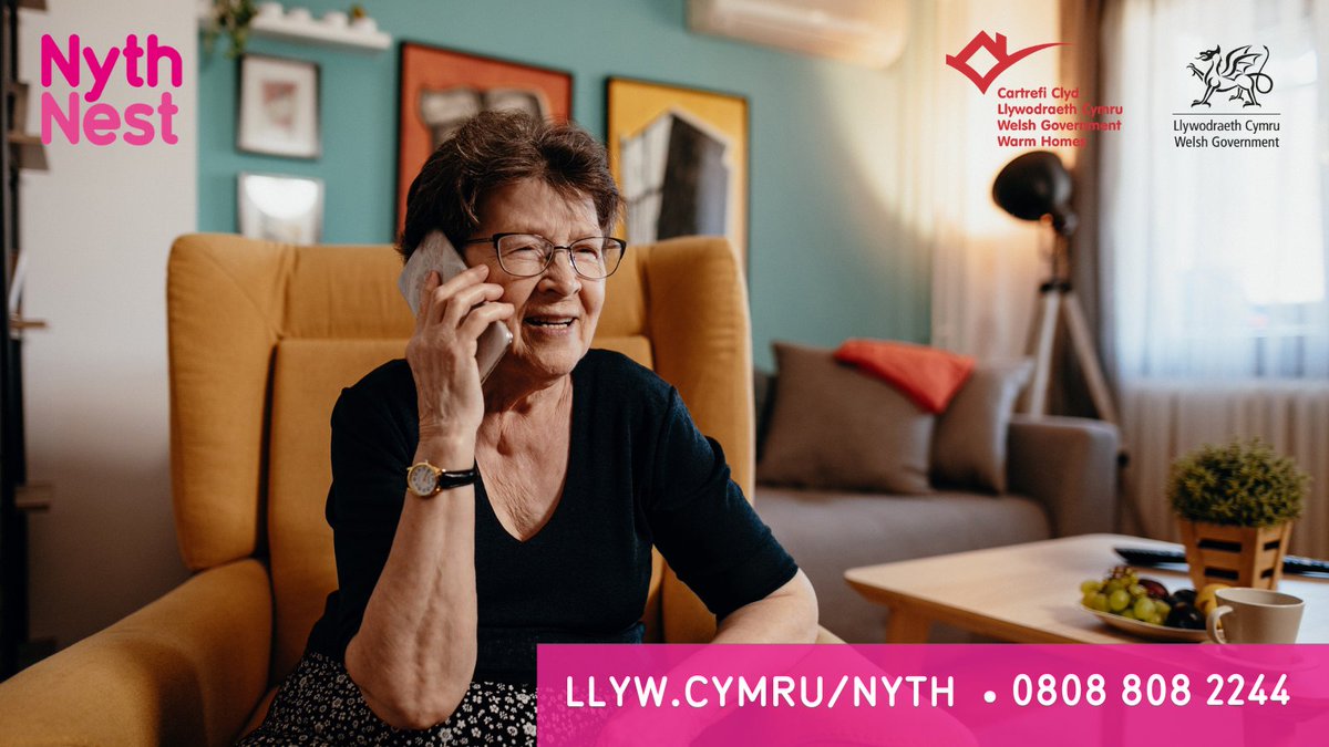 Os oes gennych chi, neu rywun sy'n byw gyda chi, gyflwr anadlol, cylchrediad y gwaed, neu iechyd meddwl, mae’n bosib eich bod yn gymwys i gael gwelliannau am ddim i’r cartref i arbed ynni.

I ddysgu mwy, ffoniwch ni ar rhadffôn 0808 808 2244.