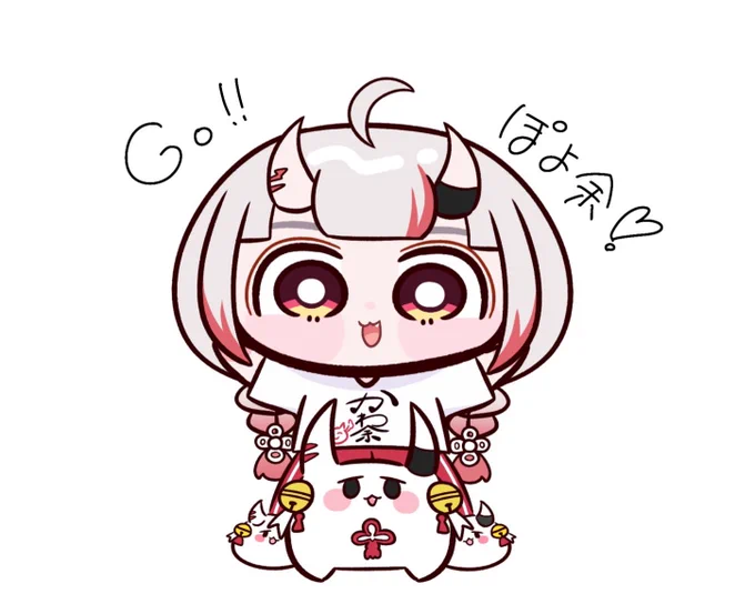 ぽよ余でGo!!ꯁꯧ #百鬼絵巻