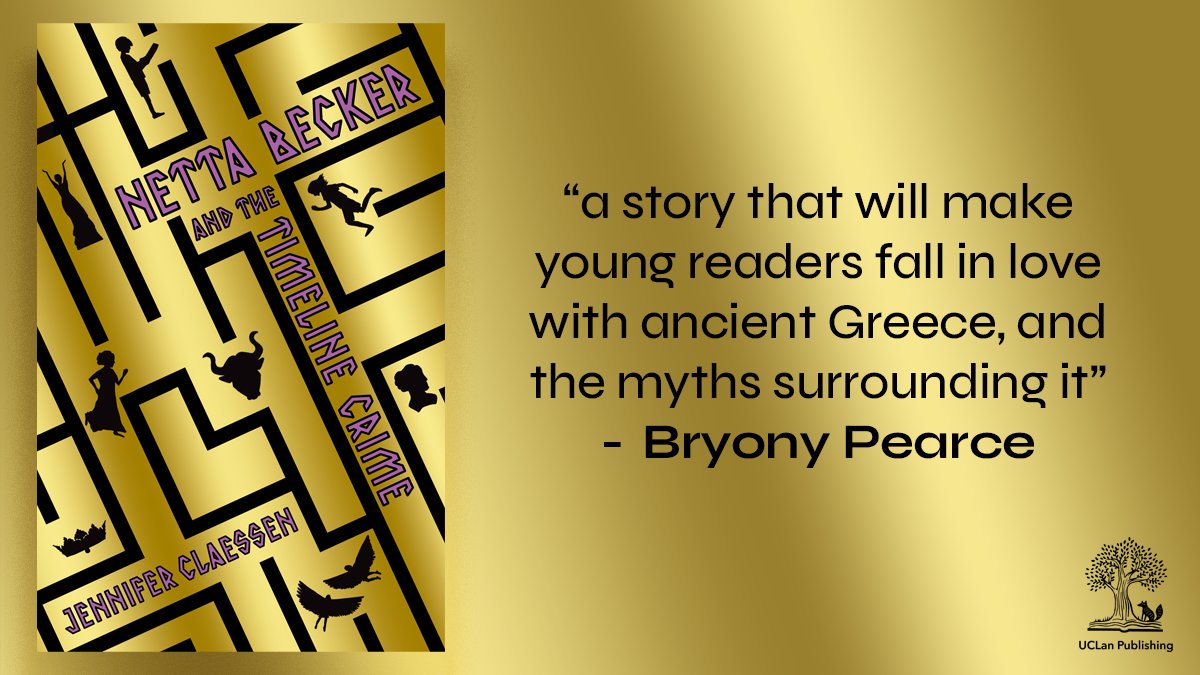 uclan publishing (@publishinguclan) on Twitter photo Time is slipping away. Can Netta and Remy stop the past from claiming her?
Pre-order your copy of Netta Becker and the Timeline Crime by <a href="/Jclaessen_/">Jennifer Claessen</a>
: bit.ly/4dyx9fV
Be careful, or you might run out of time!
Cover by Heidi Cannon Time is slipping away. Can Netta and Remy stop the past from claiming her?
Pre-order your copy of Netta Becker and the Timeline Crime by <a href="/Jclaessen_/">Jennifer Claessen</a>
: bit.ly/4dyx9fV
Be careful, or you might run out of time!
Cover by Heidi Cannon