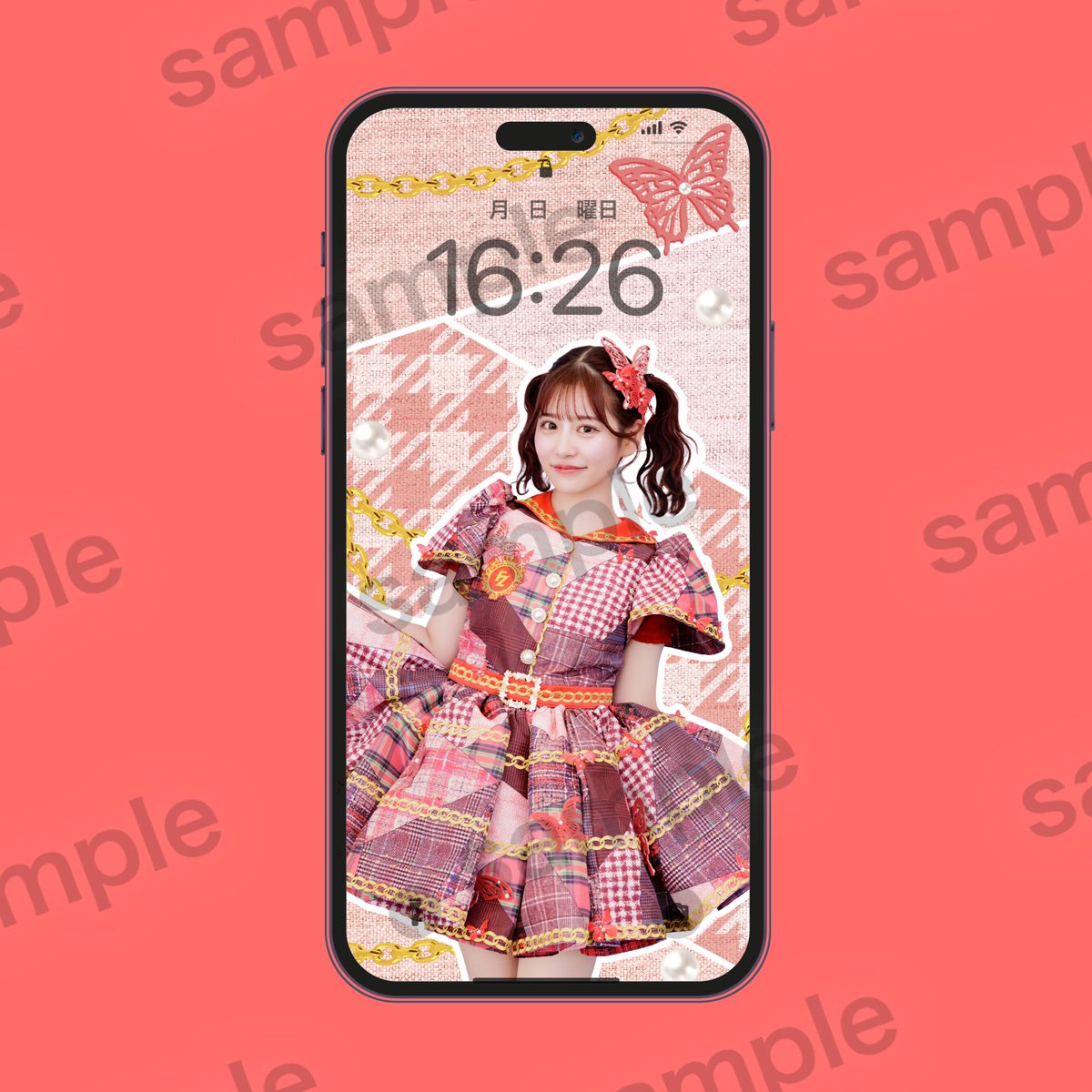 ☀️夏蝶々衣装壁紙🦋】 『夏蝶々衣装』を身にまとった、あまねきの