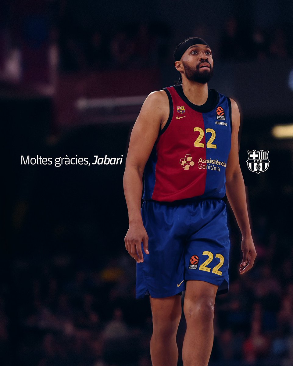 FCBbasket's tweet photo. Acord per a la rescissió del contracte de Jabari Parker.

Gràcies i molta sort, JP 💙❤️ https://t.co/uoFnFjU9T6