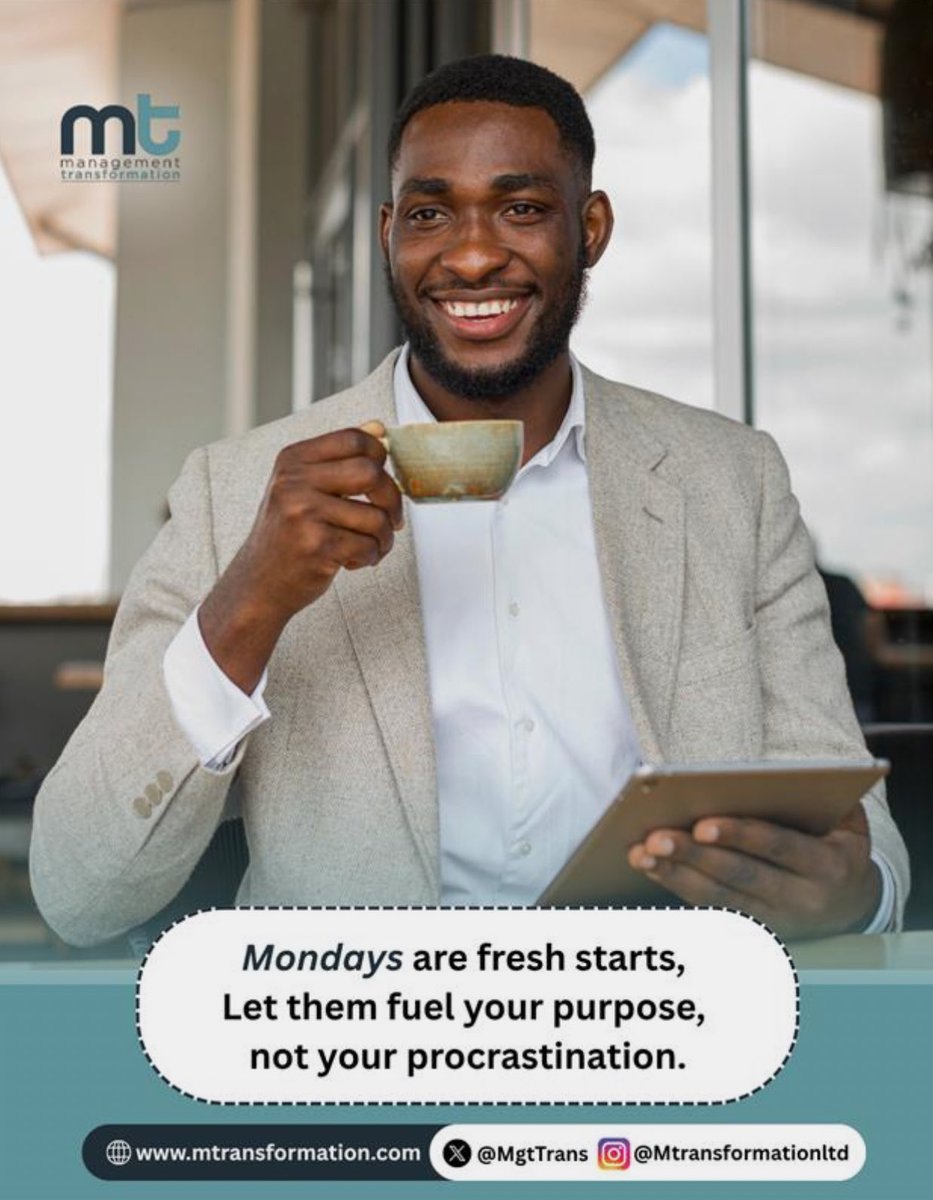 MgtTrans's tweet image. #MondayMotivation
