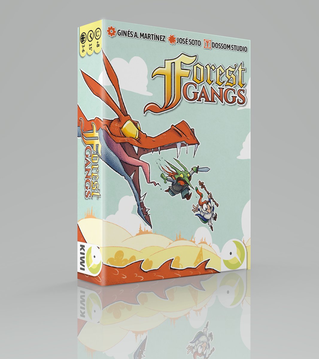 ¡Abrimos nueva línea en la editorial!
📦 Estrenamos la línea Kiwi con este juego familiar de duelos, traiciones y carcajadas.
🌿 En Forest Gangs, criaturas salvajes pelean por el control del bosque… pero no conocen la lealtad.
¿Te atreves a liderar tu banda?
<a href="/NotInMyGame_/">Not in my Game</a>