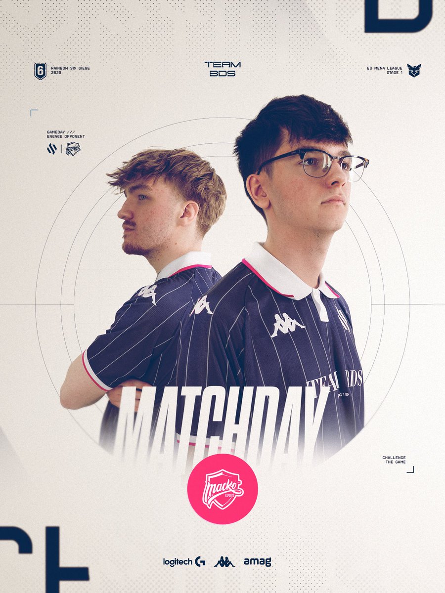 More Siege action on the way! 🤌

🆚 <a href="/mackoesports/">MACKO™ Esports</a> 
⏰ 21:00

#ChallengeTheGame