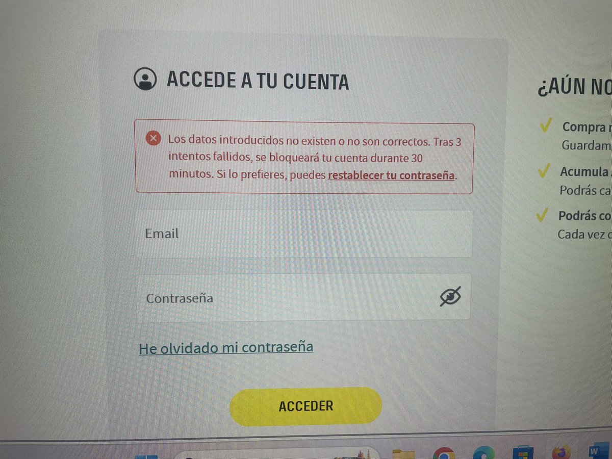 bjornbcn's tweet photo. @vueling llevo toda la mañana intentando acceder al web con mi usuario para comprar vuelos y siempre me dice que mi usuario/contraseña son incorrectos. La he actualizado 3 veces y sigue igual. La app del móvil ni cargar. Teneis algún problema? Gracias https://t.co/M3sVazbUIV