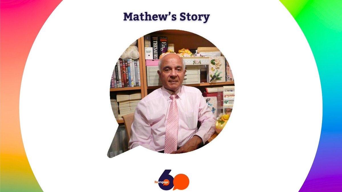 When Mathew lost his partner of 53 years, he felt completely alone - until he found Rainbow Call Companions.

Read his story and help us reach more older LGBT+ people who deserve friendship and support: bit.ly/4k9hzuE

#PrideMonth #RainbowCompanions #LGBT #Reengage