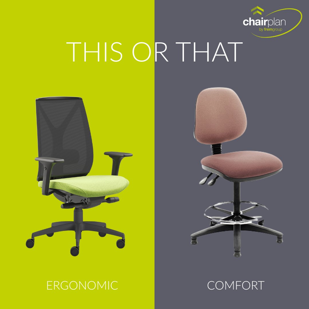 🎭 THIS or THAT? Which chair do you prefer? 🪑 

Carmen or ✨ Estelle? 

Vote below! Explore both: ow.ly/Iv0Z50Wbors 

#Chairplan #ThisOrThat #WorkplaceDesign #OfficeInspo #CarmenChair #EstelleChair #UKDesign #FurnitureThatWorks #InteriorInspo #CommercialInteriors