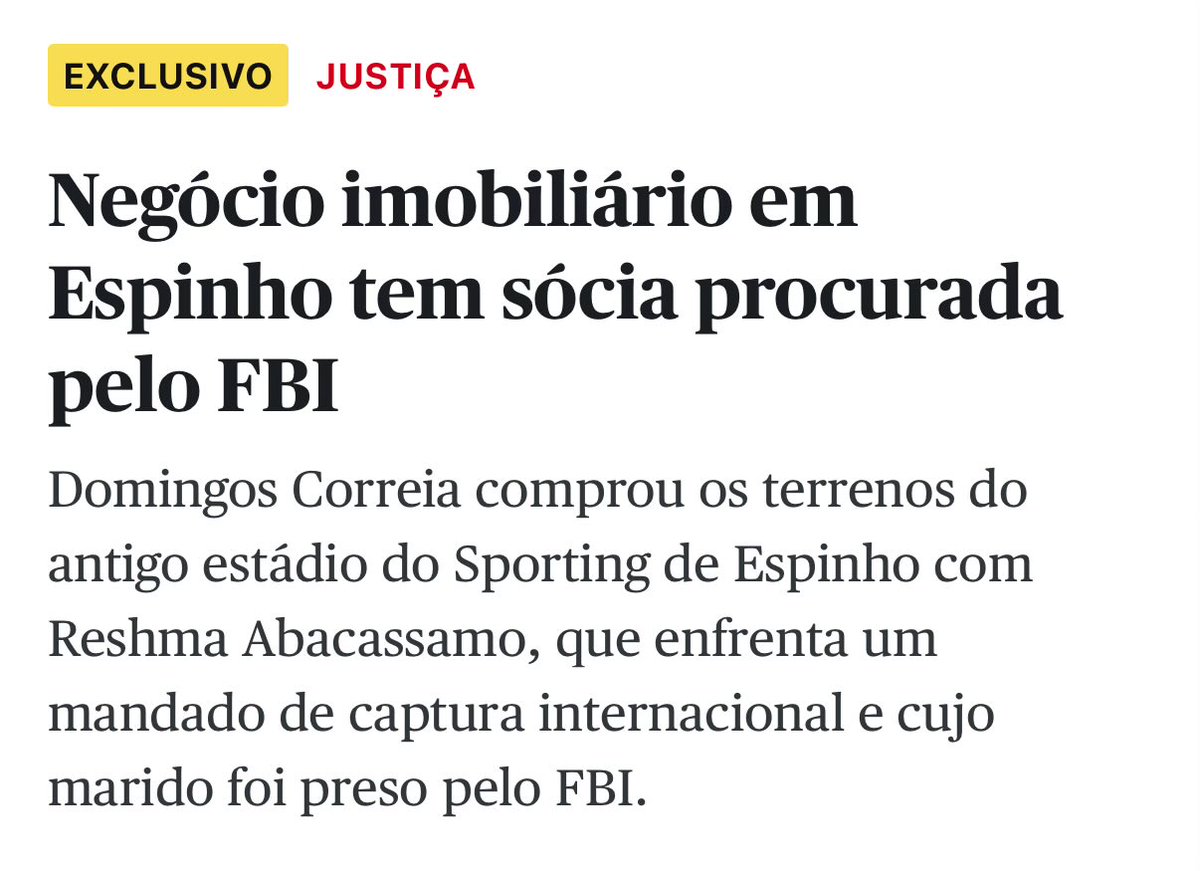 Já não sei se vivo numa cidade, ou numa série criminal.