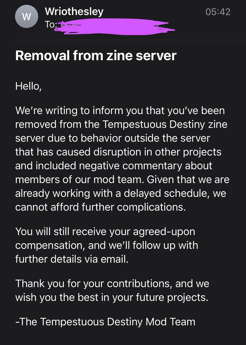 ✨ george ✨ off to 🦋 (@fa1rytunes) on Twitter photo <a href="/WrioZine/">PRODUCTION! | Tempestuous Destiny: A Wrio Fanzine</a> Shame on you, shame on your whole team if the team consented to this. If being critical of the head mod GOING BEHIND A WHOLE ZINE’S WORTH OF CONTRIBUTORS AND MODS’ BACK warrants removal from the zine server with NO PRIOR DISCUSSION, trust between us has been + <a href="/WrioZine/">PRODUCTION! | Tempestuous Destiny: A Wrio Fanzine</a> Shame on you, shame on your whole team if the team consented to this. If being critical of the head mod GOING BEHIND A WHOLE ZINE’S WORTH OF CONTRIBUTORS AND MODS’ BACK warrants removal from the zine server with NO PRIOR DISCUSSION, trust between us has been +