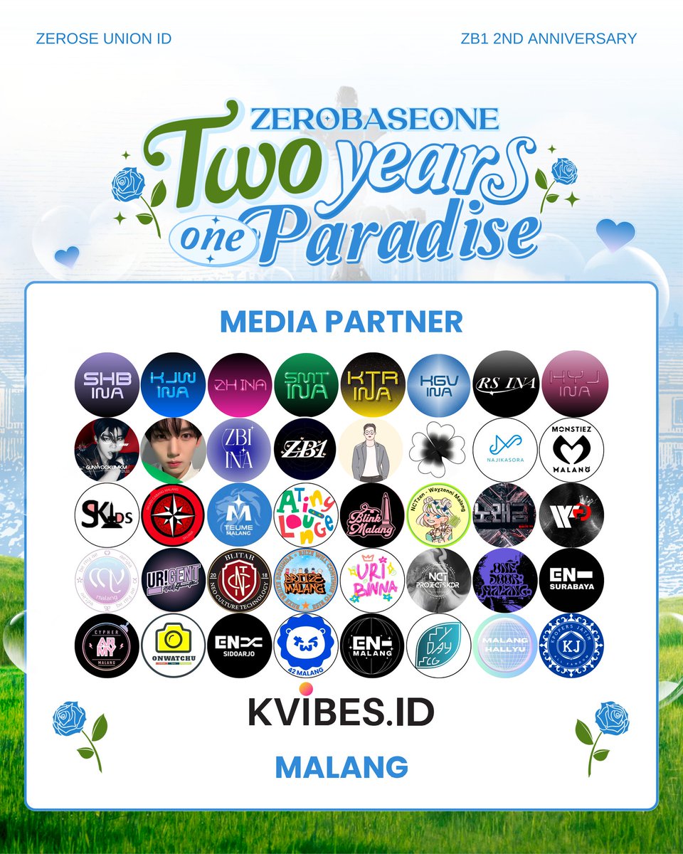 ZEROBASEONE Two Years, One Paradise - MALANG 
🎊 Special Event for ZB1's 2nd Anniversary 🎊

Come join us
📆 : Sunday, 20th July 2025
📍 : Komu Space
🕐 : 13.00 - end
💰 : 25k 
🔗 : bit.ly/2YEARS1PARADIS…

#ZEROBASEONE #ZB1 #ZEROSE #ZB1TwoYearsOneParadise
Event by <a href="/zerosemalang_/">Zerose Malang</a>