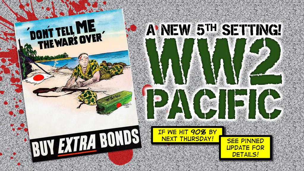 We're just £205 away from hitting Milestone #3, so make sure you Pledge Now if you haven't already!

kickstarter.com/projects/ioanm…

#PackingHeatGame #Kickstarter #wargames #tabletop