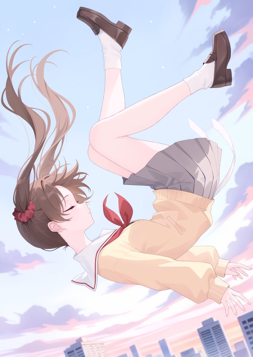 shiratagi's tweet image. 天使のいない12月　須磨寺雪緒