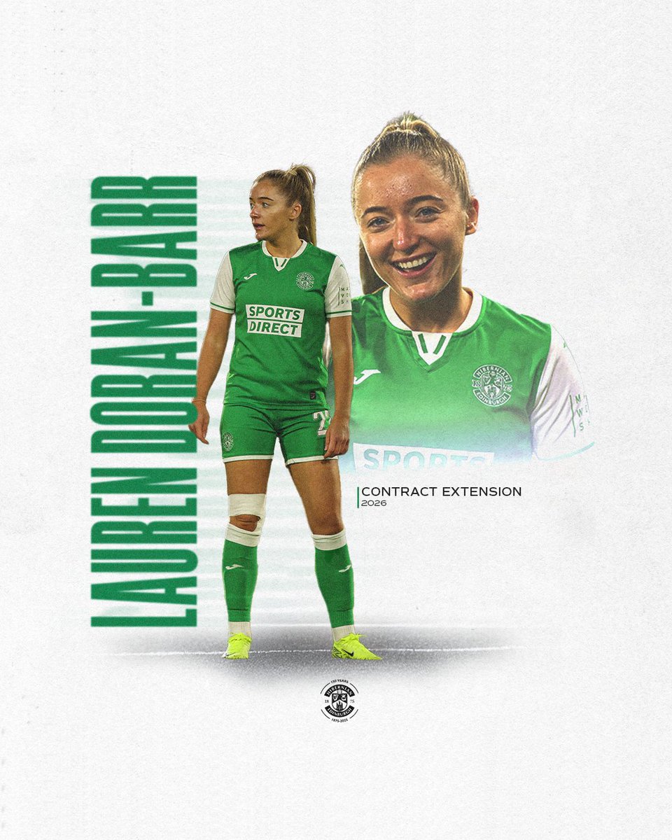 We are delighted to announce that Lauren Doran-Barr has signed a one-year contract extension with the Club! 📝💚

🗞️ tinyurl.com/4m5yru92