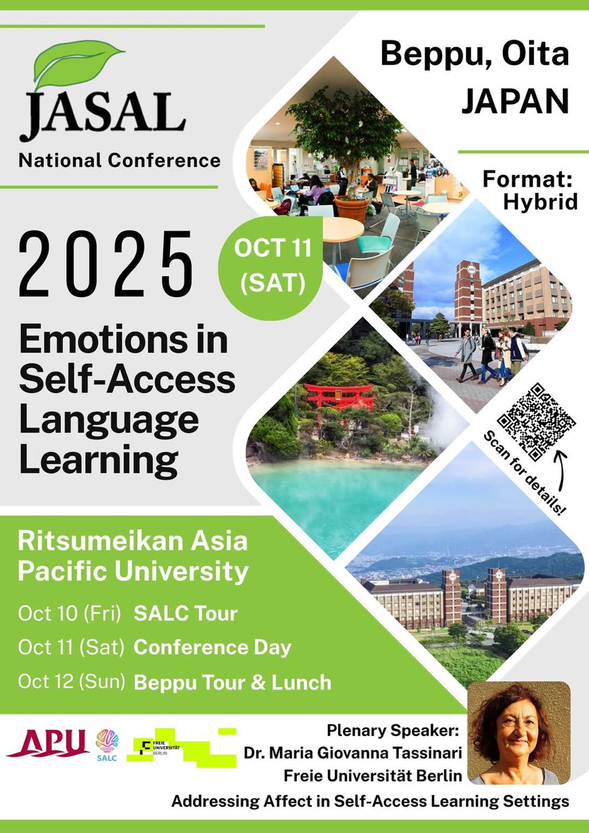 Get ready for the JASAL National Conference 2025, October 11, Saturday!