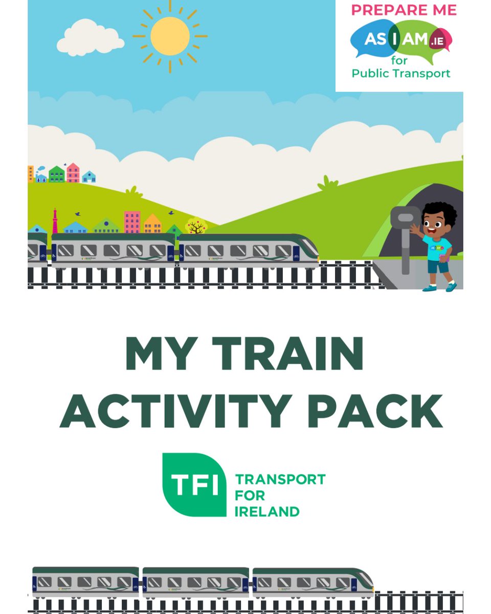 Summer months can bring more travel and freedom. Navigating transport can create some anxiety if a young person isn’t sure of the steps that they need to take. AsIAm have partnered with TFI to create these useful resources.

Resource:
transportforireland.ie/accessibility/…