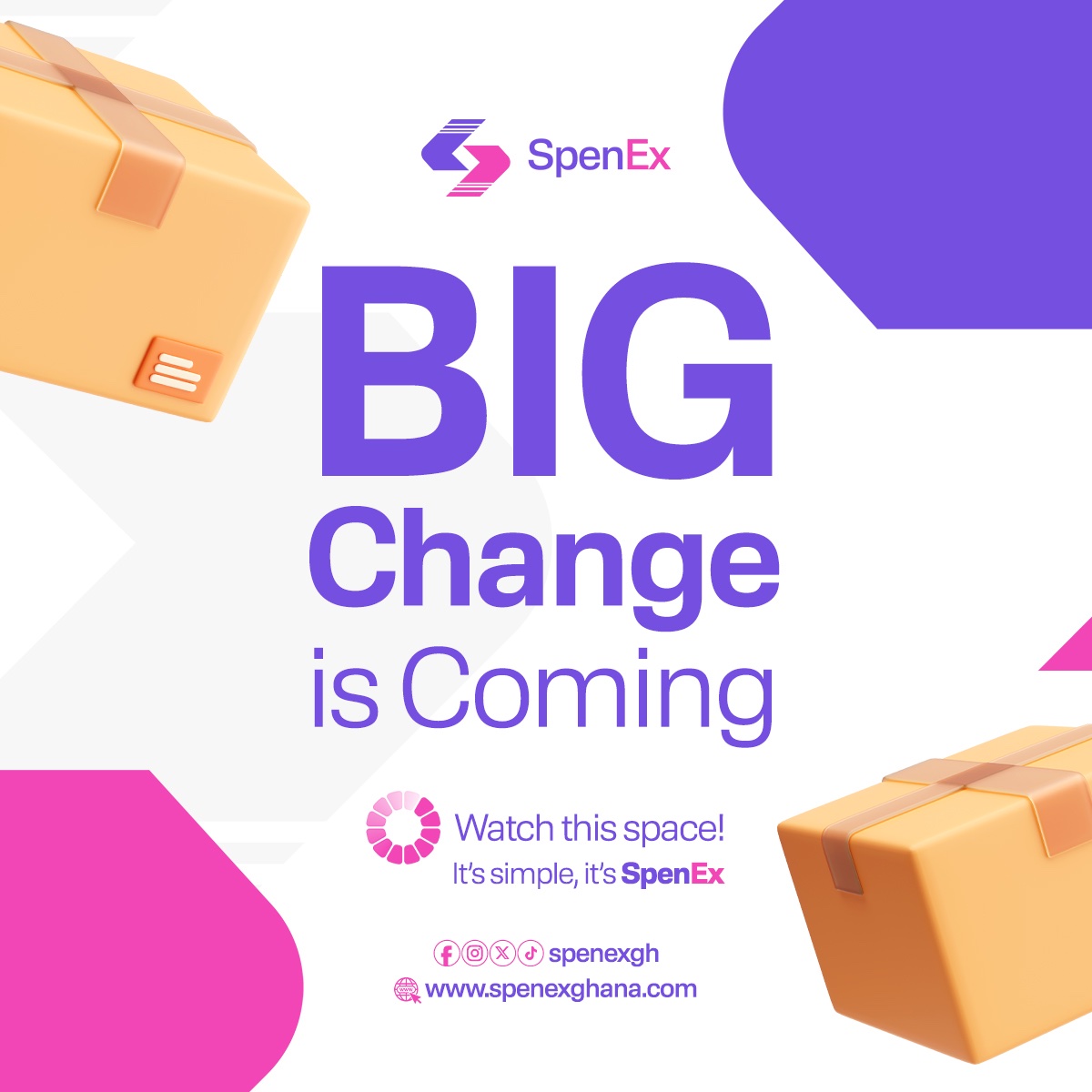 spenexgh's tweet image. Change doesn’t always knock. Sometimes, it delivers.
And this one is coming right to your neighborhood.
A better, simpler way to send and receive parcels is almost here.
Stay ready. SpenEx is loading.
#BigChangeIsComing #ItsSimpleItsSpenEx #NewWayToDeliver