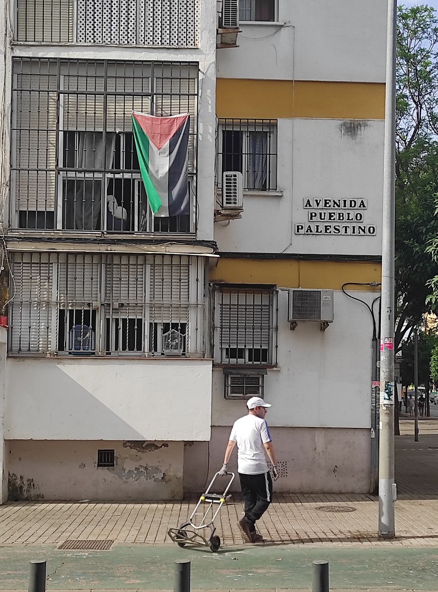 La solidaridad es la ternura de los pueblos. Sevilla. #Andalucia #Palestine #GazaGenocide
