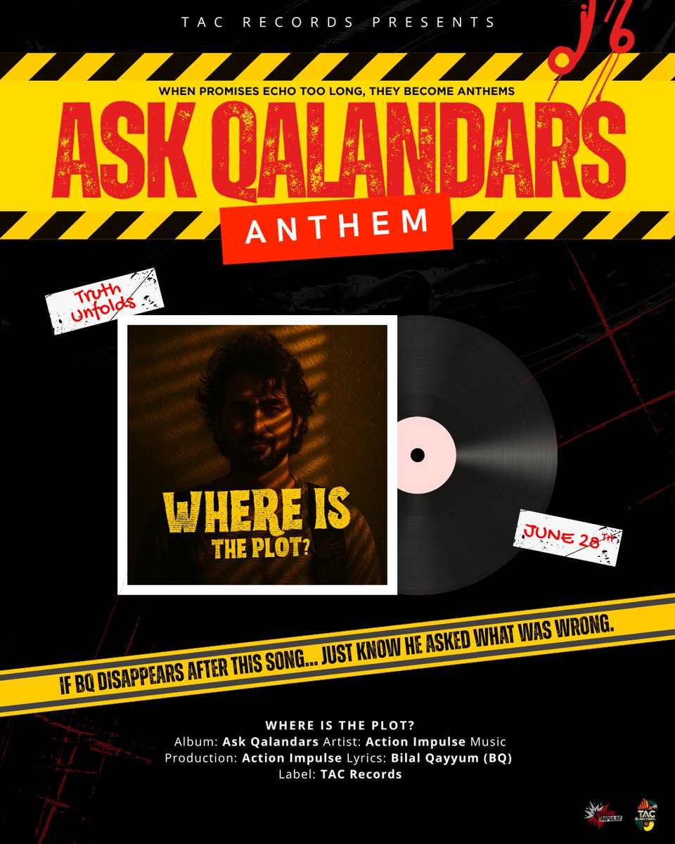 AskQalandars's tweet image. The silence got louder. So did we. Ask Qalandars Anthem — coming June 28.

#WhereIsThePlot #AskQalandars #HonorCommitments #DilSeQalandar