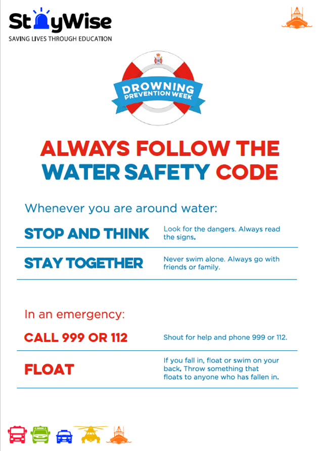 SaferLincs's tweet photo. 🛟 Know the   Code – Save a Life
  The Water Safety Code helps you stay safe and act fast in emergencies:
 🧠 Stop &amp; Think |   👯 Stay Together | 🧍 Float | 📞 Call 999
 📘 Learn more https://t.co/mqkWvoAWAH
 #WaterSafetyCode #StayWise https://t.co/AhwcGgb0rD