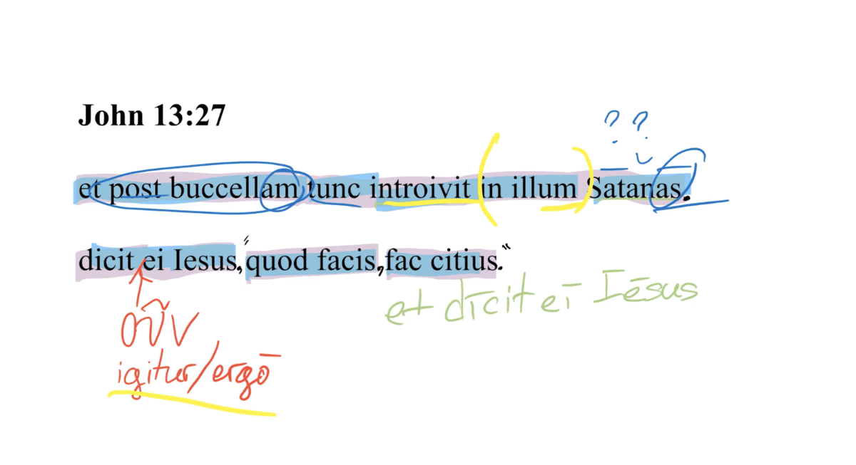 Today's Latin Vulgate Video: John 13:27 Latin Vulgate ow.ly/5JNW106cEQw