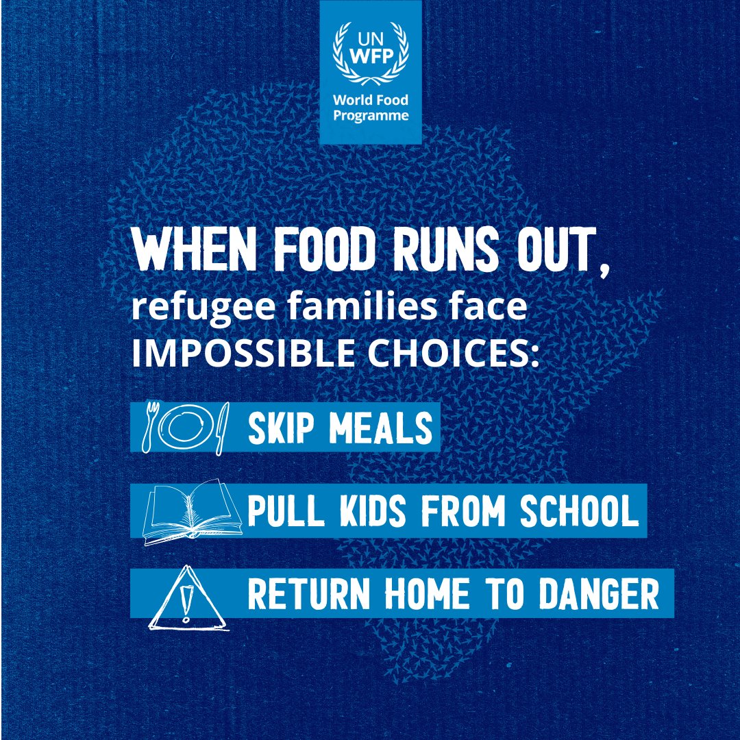 WFP_Zimbabwe's tweet image. Over 12,500 refugees in #Zimbabwe rely on @WFP for food. But with funding running out, support can only last until December.