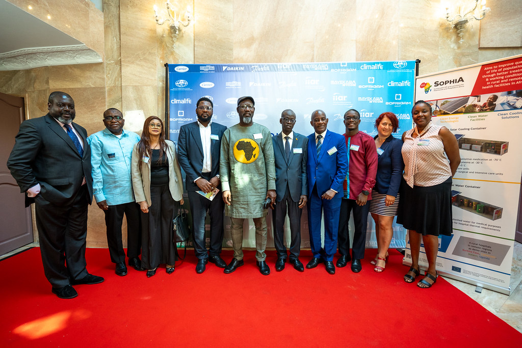 SophiA4Africa's tweet photo. SophiA was proud to sponsor WRD 2025 event with the International Institute of Refrigeration, showcasing innovative solar-powered cooling that’s improving healthcare in rural Africa. 

Together, we’re building a greener, healthier future! 🌍❄️🔋 

#WRD2025 #SophiA4Africa https://t.co/AglBZSRNuz