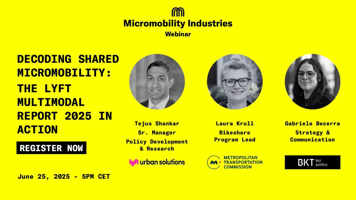 Micromobility tweet media