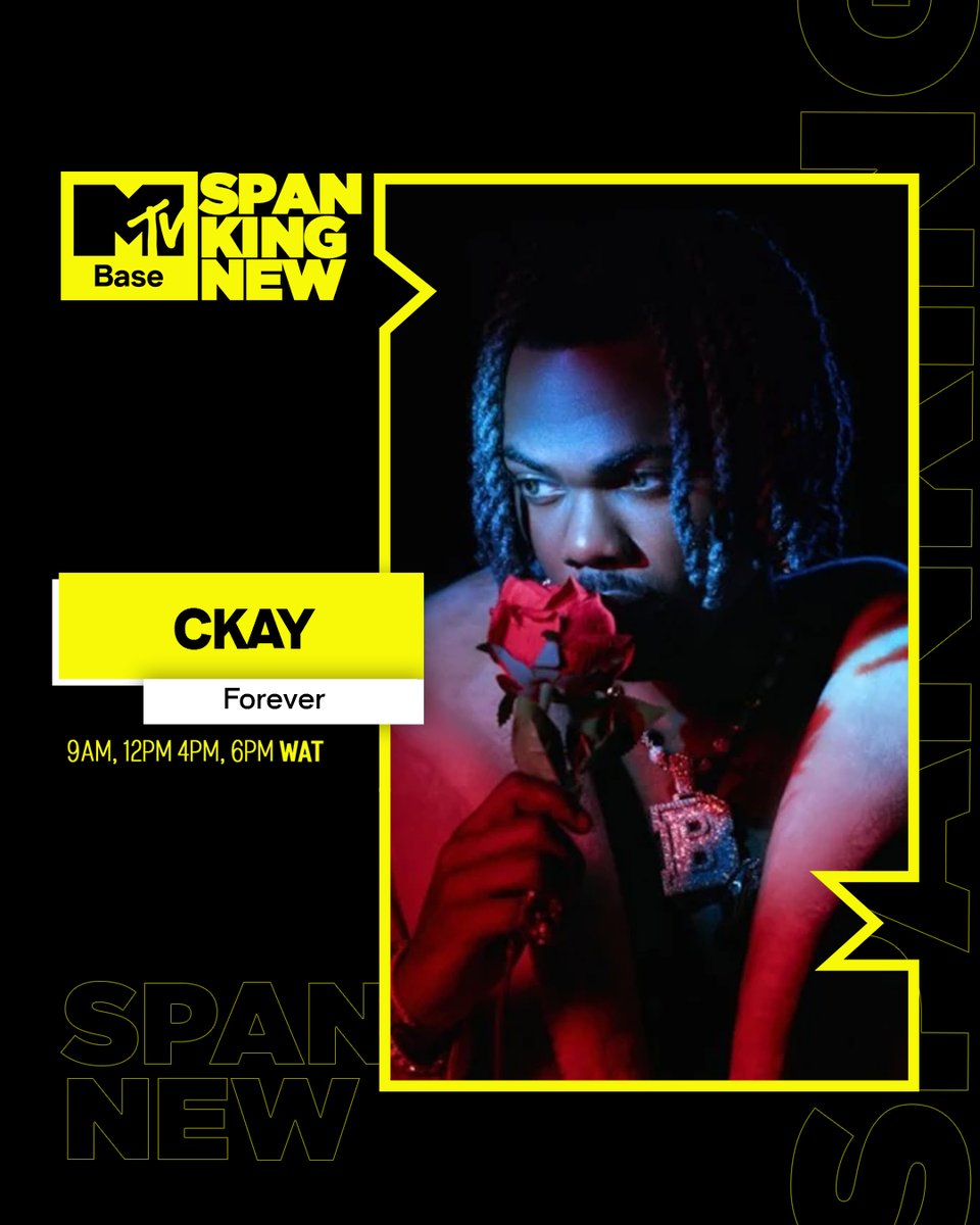 African boyfriend <a href="/ckay_yo/">𝑩𝒇.</a> with “Forever” on today’s #SpankingNew