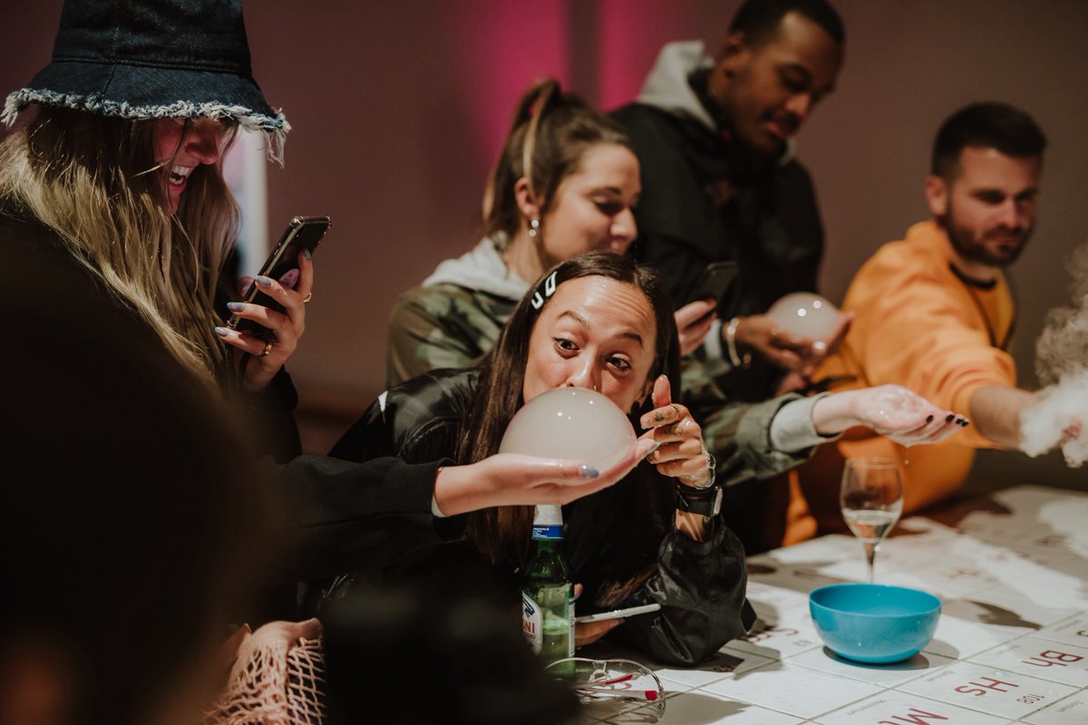 Wow your guests with Wonderlab! Put the fun back into your networking reception or corporate dinner by hosting in a setting where your guests can see lighting up close and personal and order live experiments at the Chemistry Bar hirethesciencemuseum.com/event-spaces/w…
