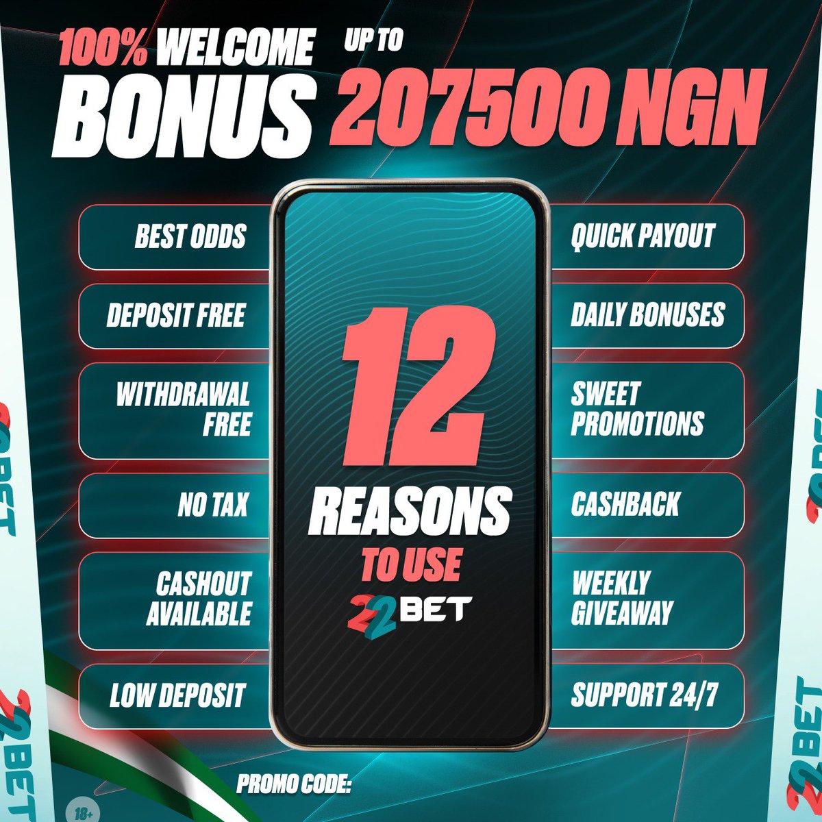 Woozzaa (@woozzaabets) on Twitter photo Favourites Win or Draw Banker π₯
Let's Play Again π»
π 1οΈβ£0οΈβ£+ Odds
Code π YGVGX
Bookie π <a href="/22betNaija/">22BET Naijaπ³π¬</a>
Join us π
cutt.ly/oesCp58r
Promo Code π Woozzaa
RT β
οΈ Favourites Win or Draw Banker π₯
Let's Play Again π»
π 1οΈβ£0οΈβ£+ Odds
Code π YGVGX
Bookie π <a href="/22betNaija/">22BET Naijaπ³π¬</a>
Join us π
cutt.ly/oesCp58r
Promo Code π Woozzaa
RT β
οΈ