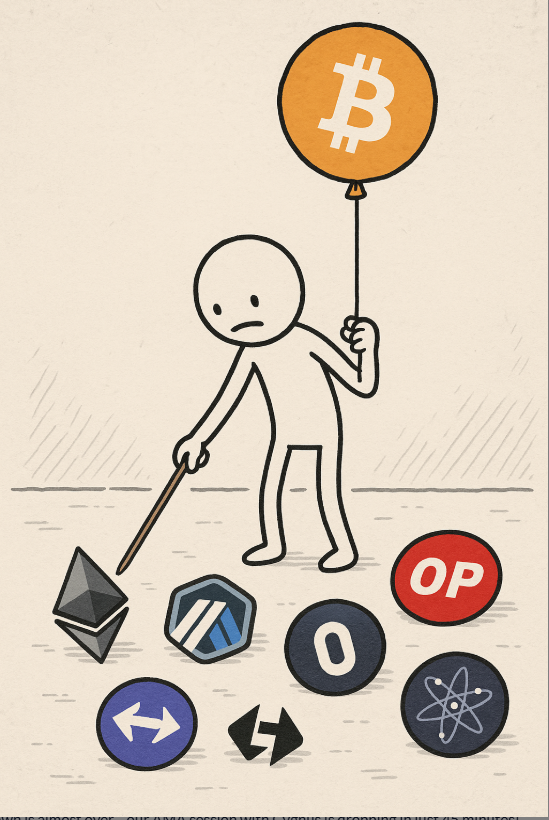RRaechel's tweet photo. #BTC D))) #BitcoinDominance vs #Altcoins https://t.co/Qmvd4cqfso