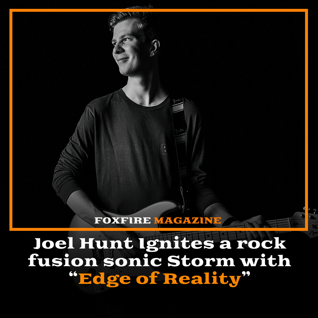 @joelhuntguitar electrifying new single, “Edge of Reality.” Released with the energy of a sonic storm, this instrumental rock fusion track is a declaration of artistic ambition, technical brilliance, and pure musical adrenaline.

more info:foxfiremagazine.com/2025/06/joel-h…