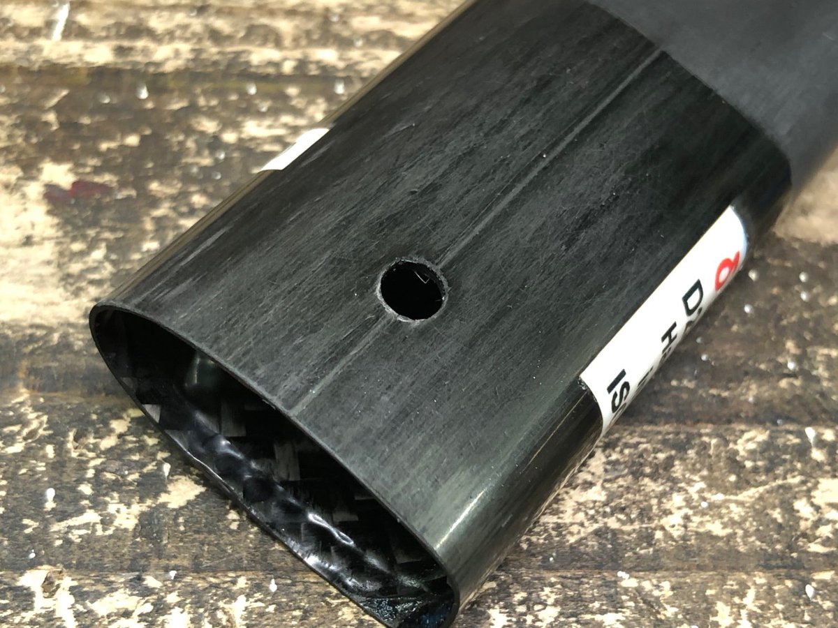 S-WORKS TARMAC SL8専用品のダリモのカーボンシートポスト、T1 AEROが