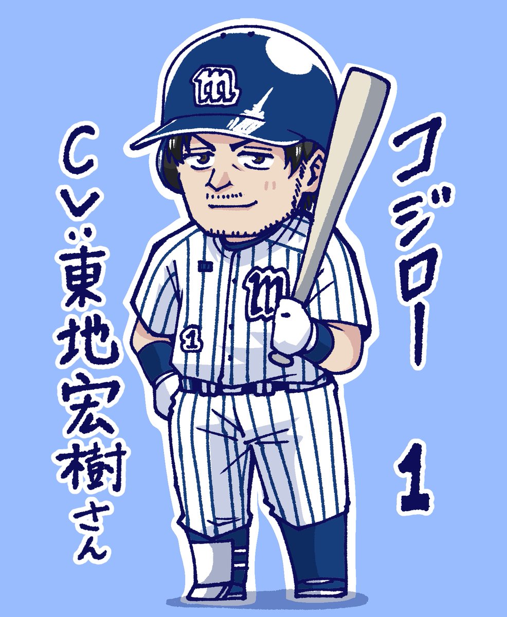 コジロー 
千葉モーターサンズのベテラン選手。 
背番号1 右投左打 外野手
#アニメボルパ 