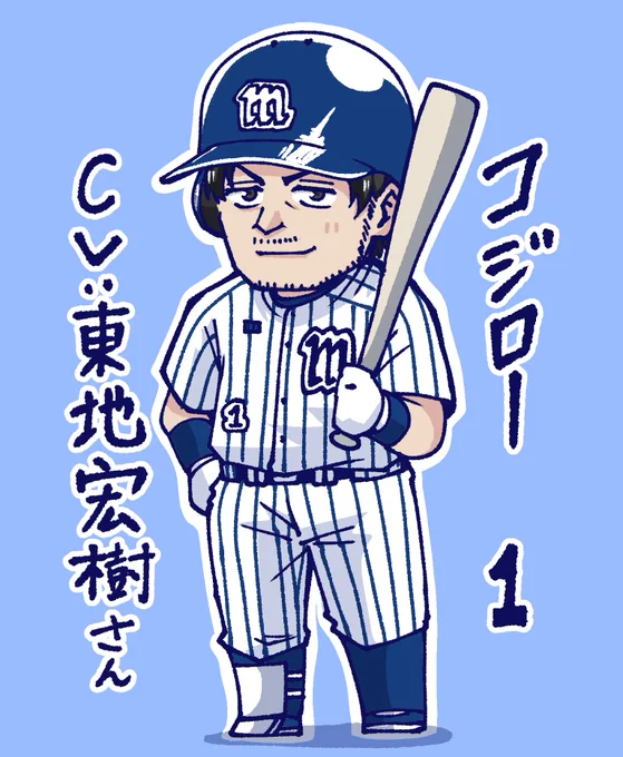 コジロー 
千葉モーターサンズのベテラン選手。 
背番号1 右投左打 外野手
#アニメボルパ 
