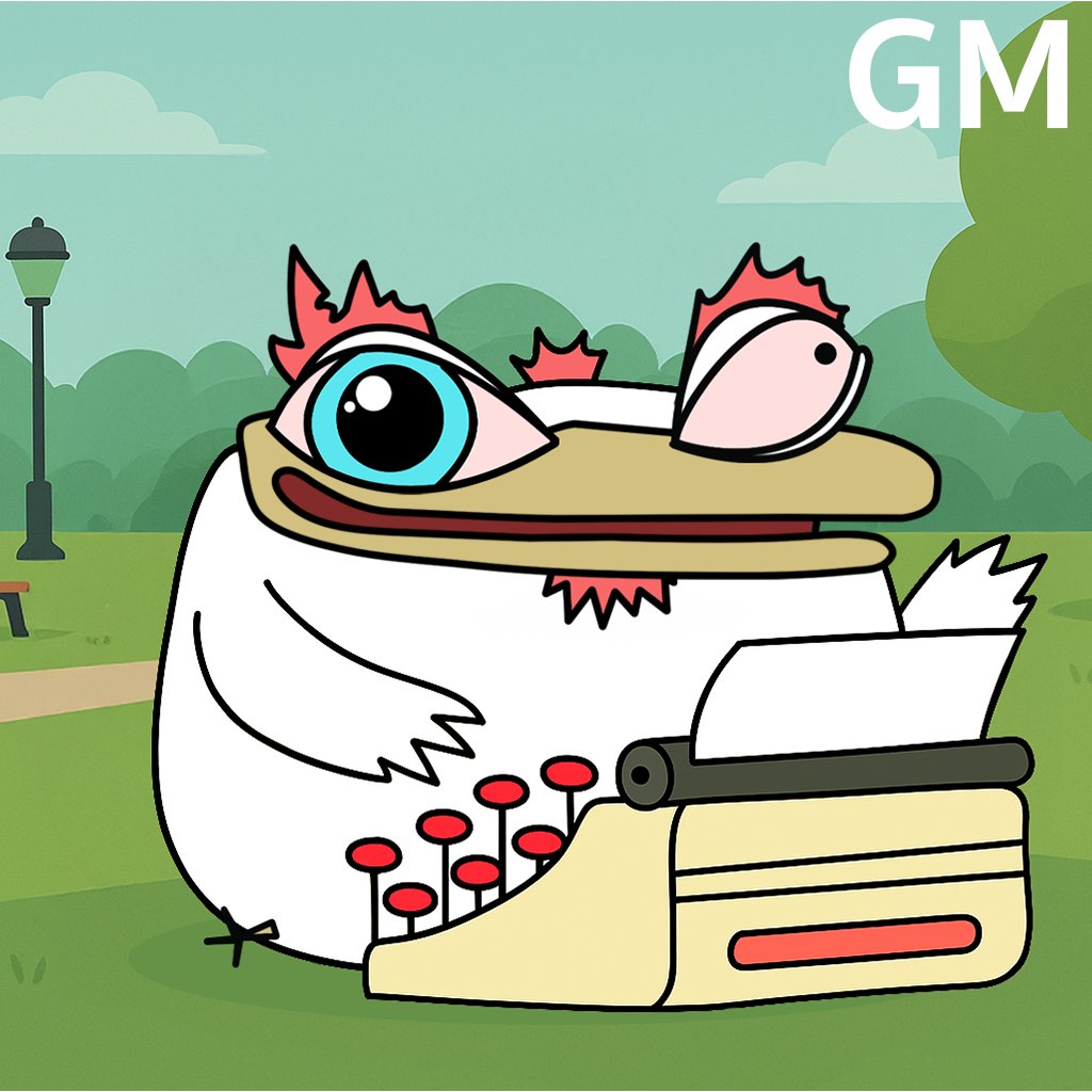 GM. Es a BERT type BERT world out der.

Mak sure you bird, and fly, high.