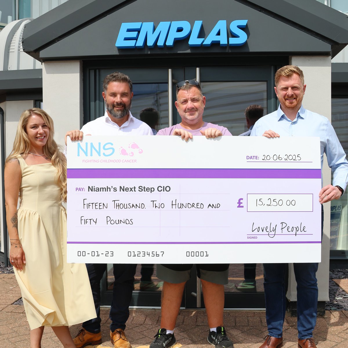 Emplas Windows (@emplaswindows) on Twitter photo We’re delighted to share that we raised £15,250 for our charity partner, <a href="/NiamhsNextStep/">Niamh’s Next Step CIO 💜</a> at the 2025 Emplas Open.
Huge thanks to our generous customers and suppliers whose participation and donations helped us to smash the amount raised last year. We’re delighted to share that we raised £15,250 for our charity partner, <a href="/NiamhsNextStep/">Niamh’s Next Step CIO 💜</a> at the 2025 Emplas Open.
Huge thanks to our generous customers and suppliers whose participation and donations helped us to smash the amount raised last year.