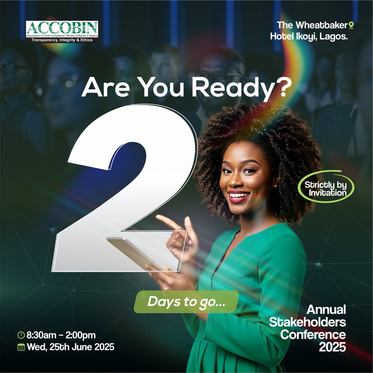 The anticipation is high and the panelists are gathering their thoughts ahead of the day.