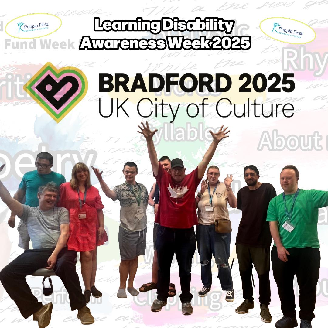 People First Keighley & Craven (@pfkcr) on Twitter photo Last Thursday we celebrated #LearningDisabilityAwarenessWeek through our <a href="/bradford2025/">Bradford 2025</a> Creative Project! 🎨📝
The theme “Do You See Me?” fits perfectly as we explored emotions through poetry with great support from Susan. We built skills, expressed ourselves & had fun! Last Thursday we celebrated #LearningDisabilityAwarenessWeek through our <a href="/bradford2025/">Bradford 2025</a> Creative Project! 🎨📝
The theme “Do You See Me?” fits perfectly as we explored emotions through poetry with great support from Susan. We built skills, expressed ourselves & had fun!