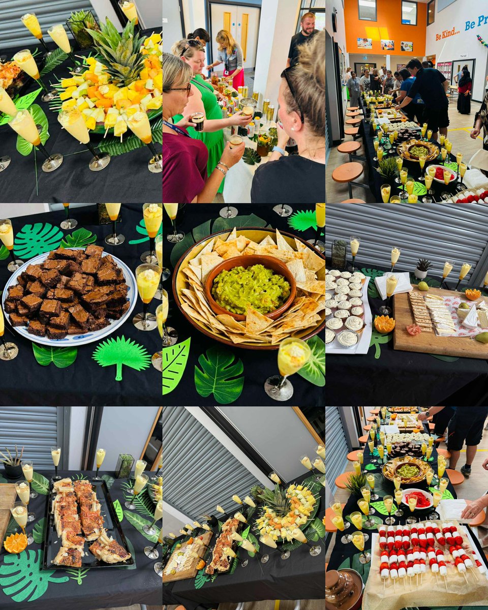 Massive thanks to Jo and Tor in the kitchen for putting this all together for Fridays’s staff wellbeing session. We wanted to do something special for all the staff that have supported our learners during this years exam season 🙏⭐️