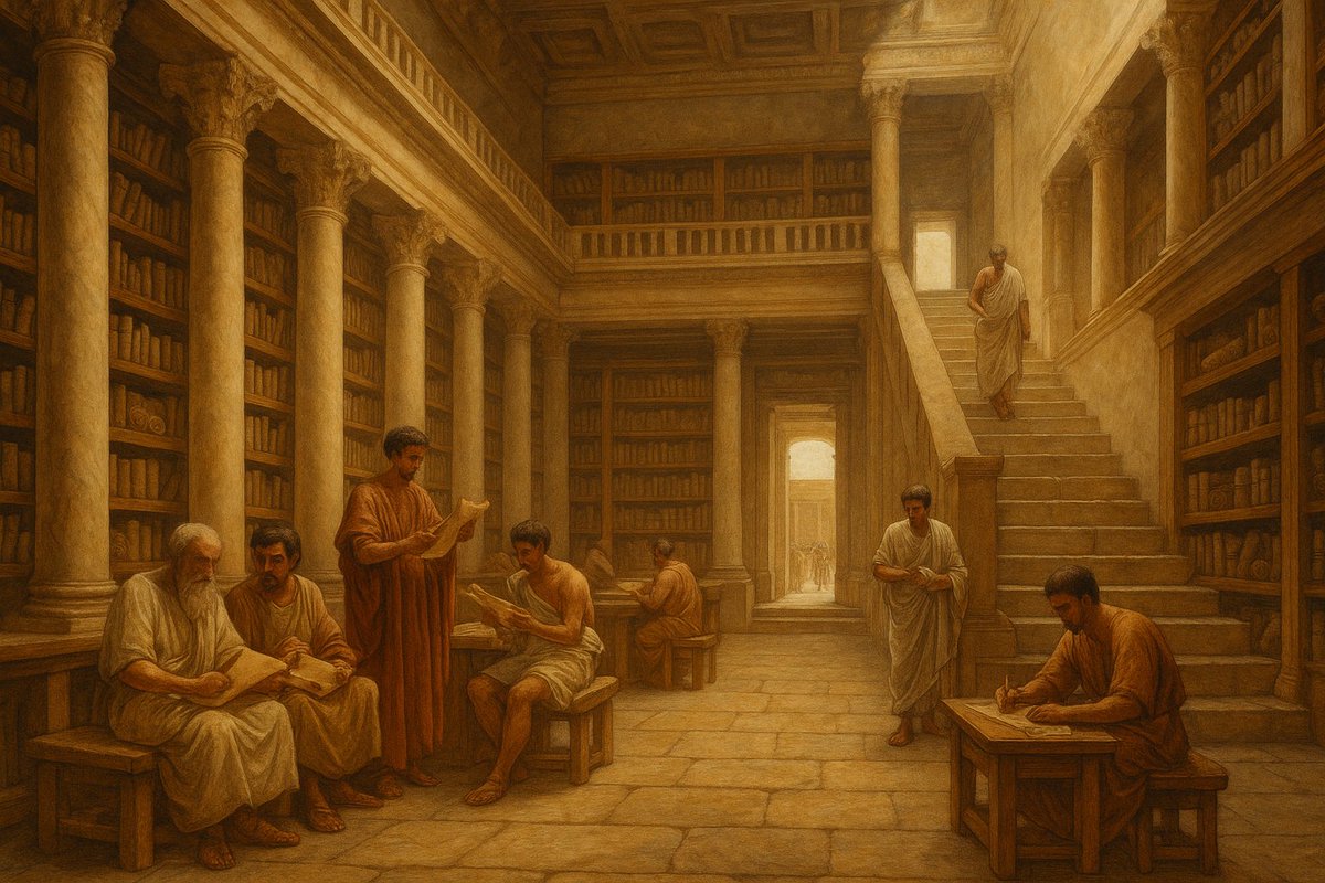 alvinweihong's tweet image. We live in the age where the Library of Alexandria -
every book and every piece of
knowledge ever written down, is now in your pocket.
Wild to think most of human history didn’t have this.