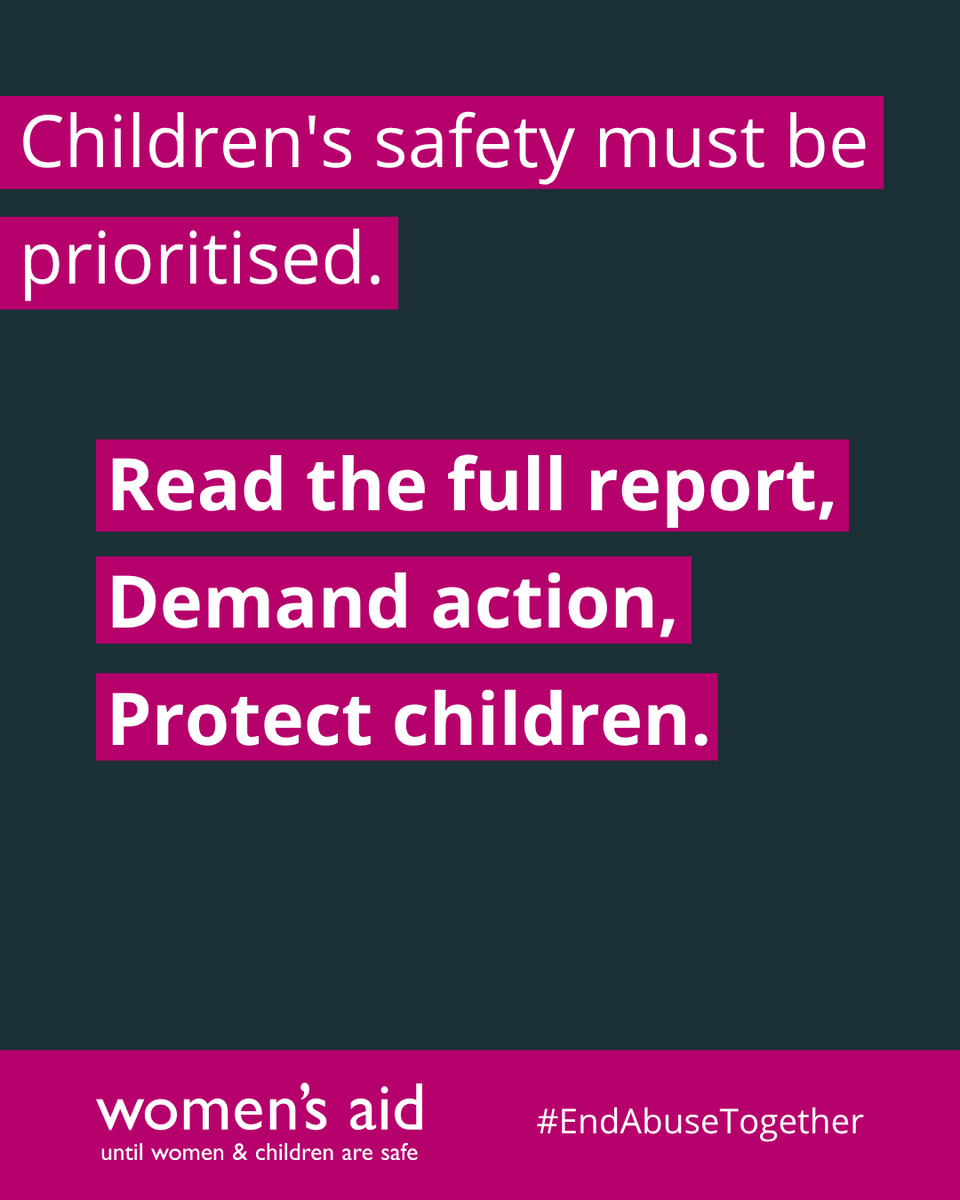 We have released our 19 more child homicides report today &amp; the findings are harrowing. Specialist support must be sustained &amp; inclusive, especially for minoritised survivors. Our systems need a culture shift children’s lives depend on it. Read more: ow.ly/gBAF50WeAIF