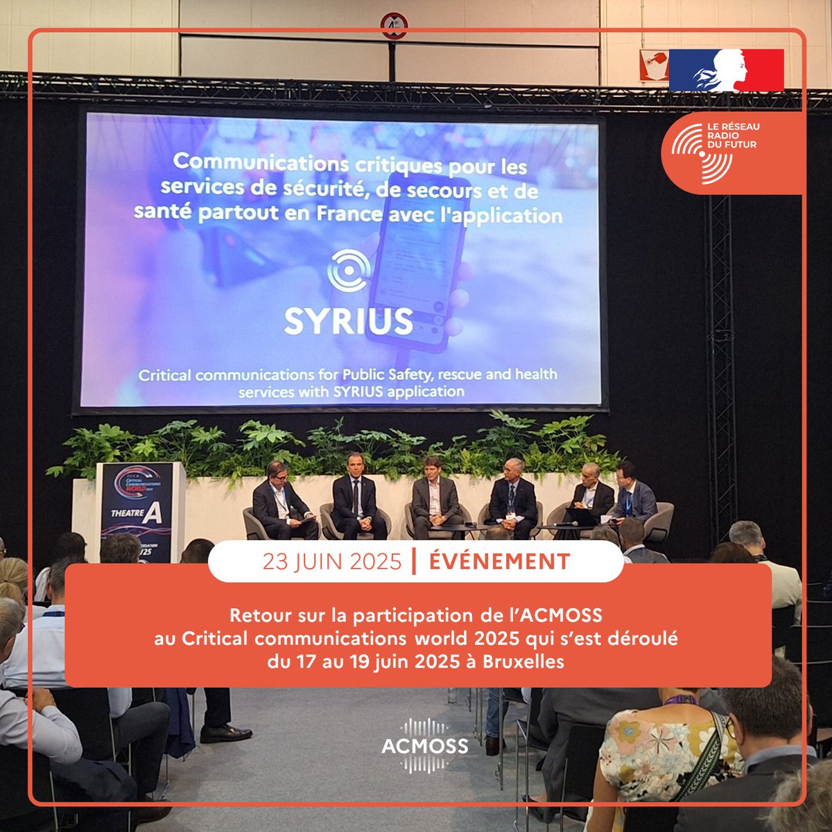 L'ACMOSS et le Réseau Radio du Futur (#RRF) tweet media