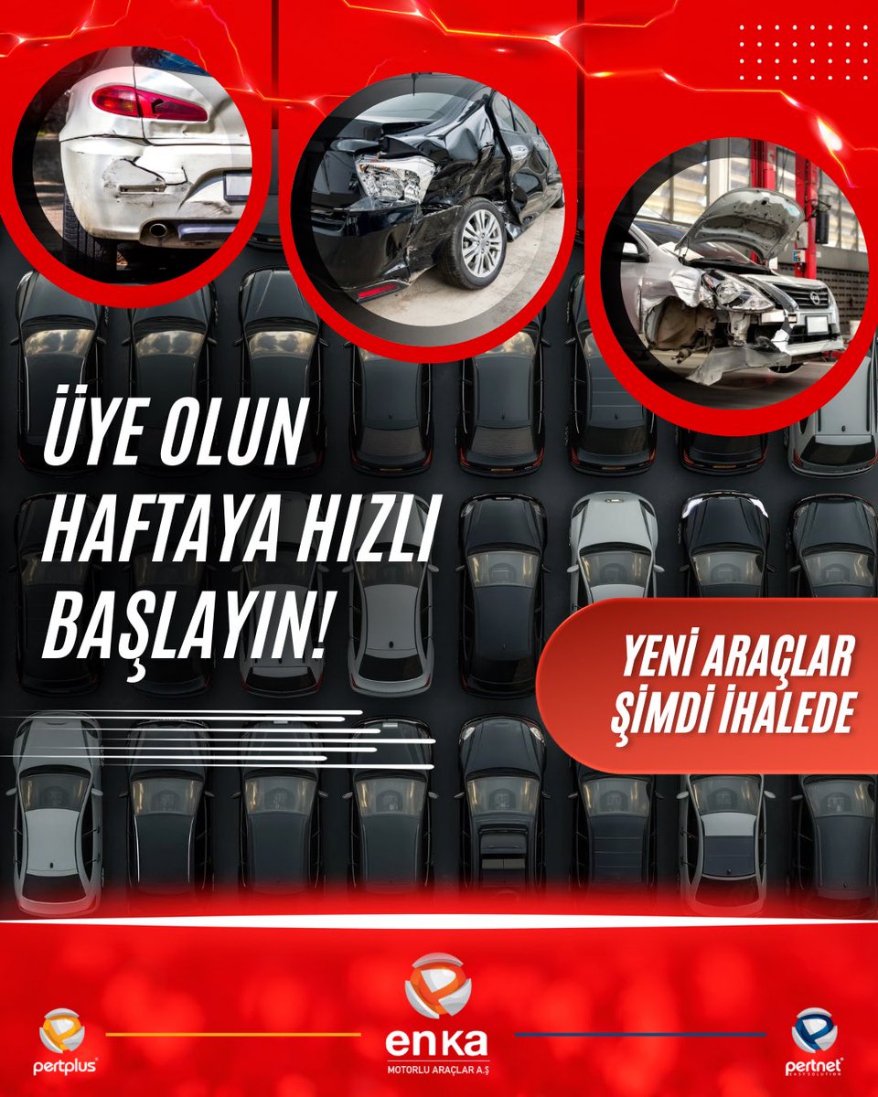 Hasarlı araç piyasasını yakından takip edenler neden Enka'yı tercih ediyor sorusunun cevabı:

Uzmanlık ✔️
Tecrübe ✔️
Güvence ✔️
Araç Çeşitliliği ✔️
Kolay İhale Katılımı ✔️
Profesyonel Destek ✔️