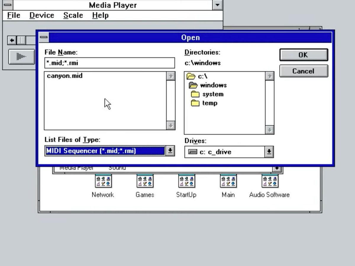OMG - wie oft haben wir als junge Knirpse die Familiencomputer nach MIDI-Files durchsucht und sie alle gehört. Auch canyon.mid 😍 (haben wir doch alle, oda? 🤓)
canyonmid.com