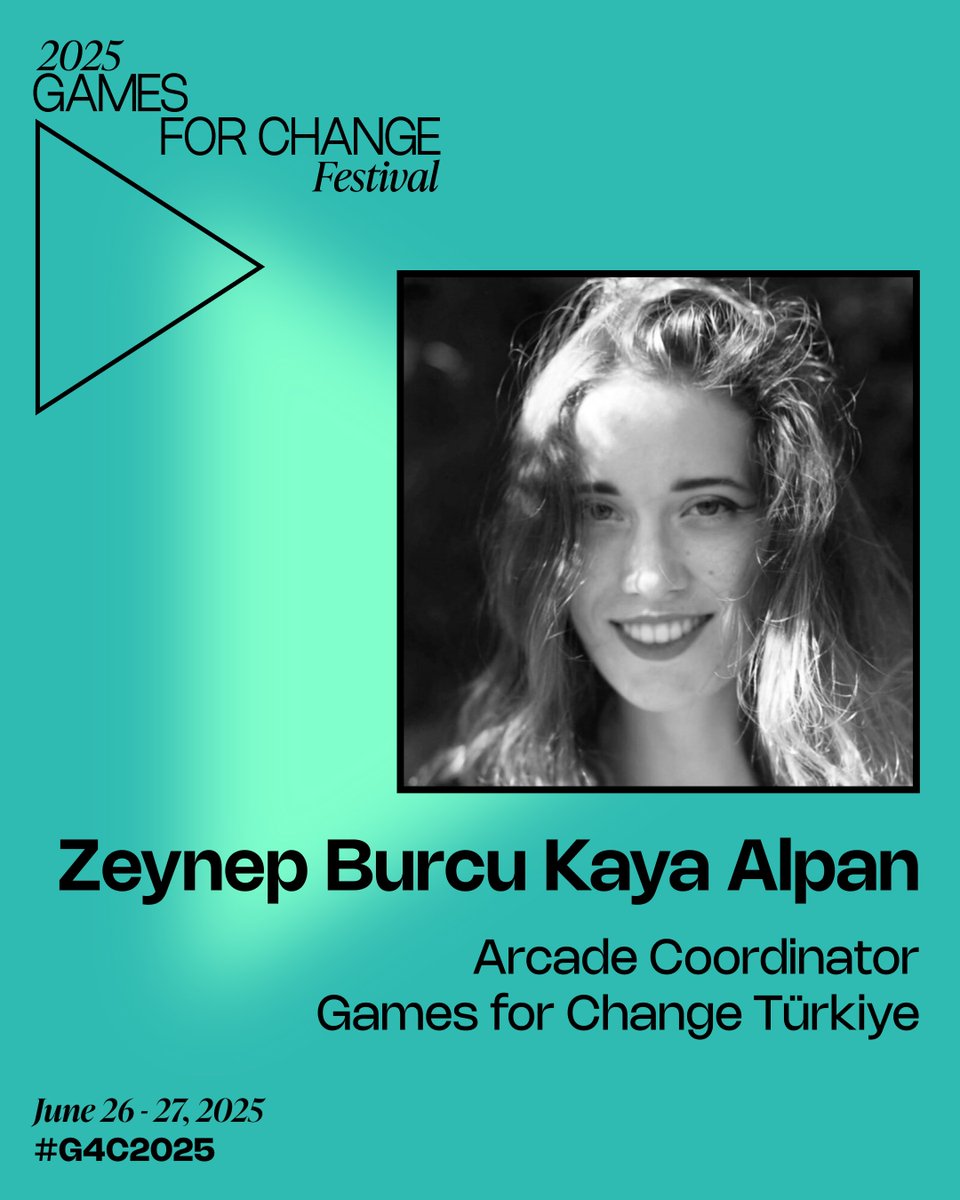 G4C_Turkiye's tweet image. 🎮 G4C Türkiye is heading to NYC!
Our Chapter Chair Güven Çatak &amp;amp; Arcade Coordinator Zeynep Burcu Kaya Alpan will join the #G4C2025 Festival on June 26–27.

Follow along as we bring the voice of G4C Türkiye to the global stage! 🌍

@G4C, @Bahcesehir, @BAU_HUB, @guvencat