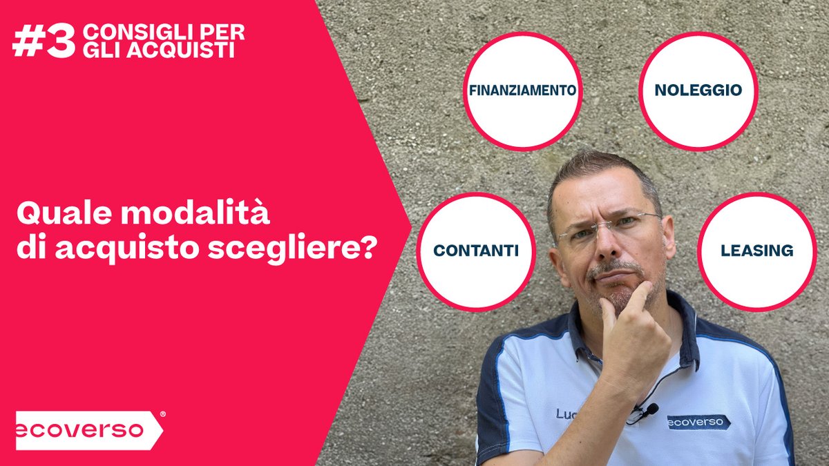 ecoverso's tweet photo. Qual è il modo migliore per acquistare un’auto?

In questo nuovo video del Canale YouTube di Ecoverso facciamo chiarezza tra le diverse opzioni disponibili:

https://t.co/4ia9gW8ArZ https://t.co/o1prZXVYCO